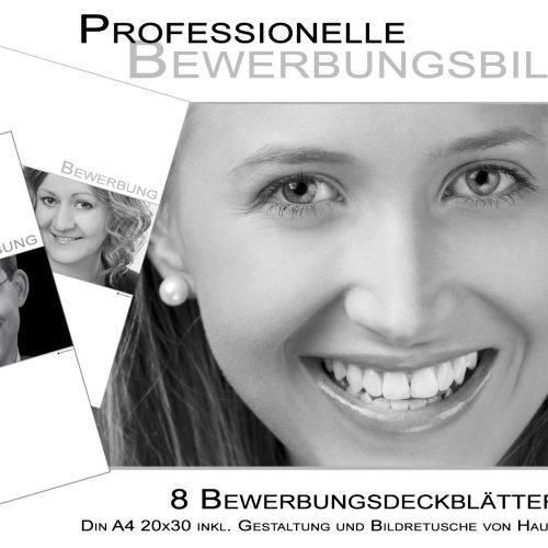 14 Bewerbungsfotos Deckblätter